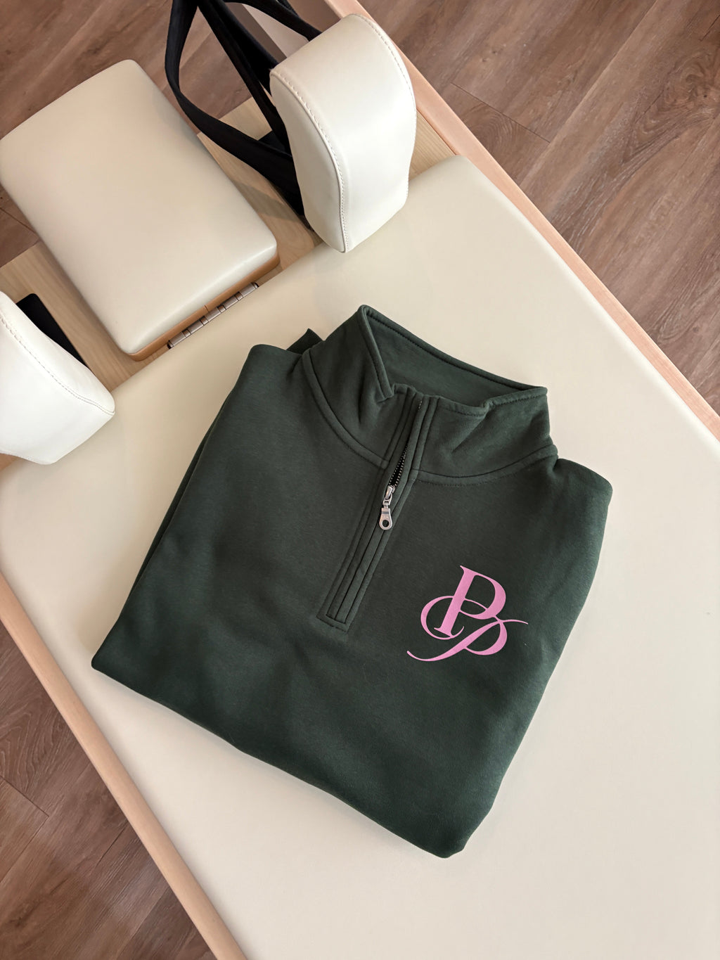 Green PP 1/4 Zip